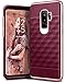 Caseology Parallax for Galaxy S9 Plus Case (2018) - Award Winning Design - Burgundy/Rose Gold
