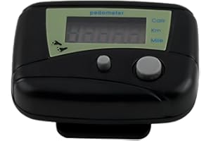 Step Counter - Digital LCD Pedometer, Distance Tracking Monitor, Calorie Recording Tool, Lightweight Portable Build | Reliabl