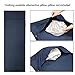Beauty Star Sleeping Bag Liner, Super Lightweight Sleeping Bag Spring Autumn Traveling, Camping, Backpacking, Hiking, Portable Envelope Ultralight Sleep Sack Compression Sack (Navy Blue)