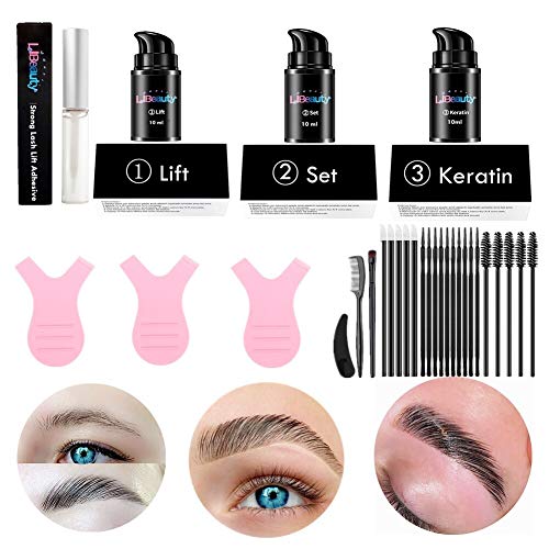 Libeauty Keratin Lash Lift Kit at Home or Brow Lamination Kit 2 in 1