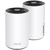 TP-Link Deco AXE5400 Tri-Band WiFi 6E Mesh System(Deco XE75) - Covers up to 5500 Sq.Ft, Replaces WiFi Router and Extender, AI