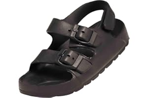 NORTY Toddler Sandals for Boys and Girls - Unisex Sandals for Kids - Toddler Summer Shoes With 2 Adjustable Buckle Straps