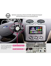 [2017new] Atoto A6 2DIN Android estéreo de navegación de coche con doble Bluetooth y carga 2 A   Coche Entretenimiento Multimedia con radio, WiFi BT anclaje a Internet, apoyo 256 G SD y más