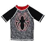 Spider-Man Boys Rashguard Swimwear