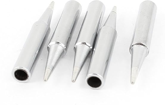 Sourcingmap 5pcs Solder Soldering Iron Tip 900m T B For Hakko 936 Station Tool Amazon Co Uk Diy Tools