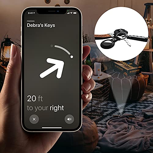 AIRINO Leather Airtag Holder Airtag Case Airtag Keychain . Excellent