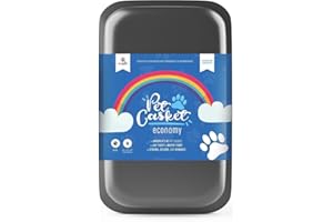 Pet Memory Shop Caring Series Pet Casket – Safe, Durable & Elegant Burial Box for Dogs, Cats & Pets – Loving Memorial & Pet Loss Gift –Ideal for Honoring Pet’s Memory – Small Size (Black)