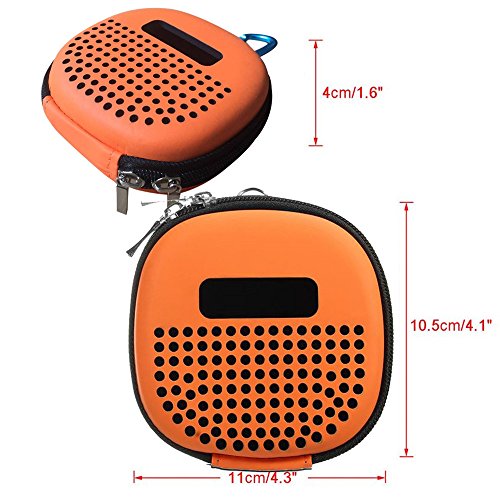 image for Huangou ❤ Bluetooth Speaker Case ❤ Shock Proof Carry EVA Storage C