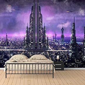 Wall Mural Dream World Removable Wallpaper Wall Sticker for Bedroom Living Room - 66x96 inches