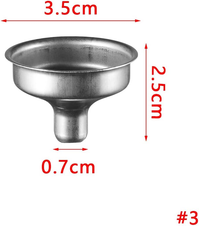 langery New Kitchen Tool Beer Handle Mini Funnel Stainless Steel Filling Wine Small Mouth