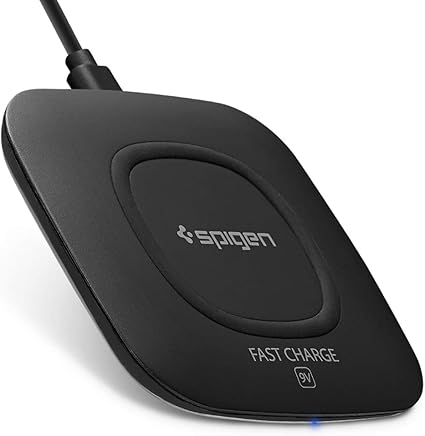 Amazon Com Spigen Essential F301w Qi Wireless Charger Adapter