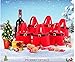Homecube 10Pcs Christmas Candy Bag Santa Pants Gift and Treat Bags with Handle Portable Candy Gift Baskets Gift Wrap for Wedding(7