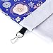 KINTOR Sugar Gliders Sleeping Pouch Snuggle Cage Hanging Bed House for Squirrels Marmosets Rats Hamster Small Pets (M-9x6inch, Blue Deer)