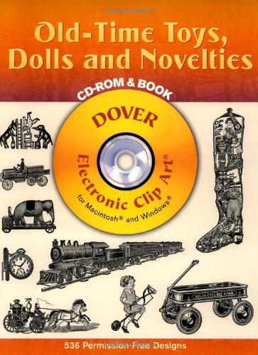 Old-time Toys, Dolls And Novelties (Dover Electronic Clip Art): Dover ...