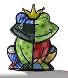 Romero Britto Frog Charming Frog Prince Miniature Pop Art Figurine