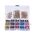 PH PandaHall 214 Pieces 5 Size 5 Color Safety Eyes Plastic Safety Eyes Plastic Eyes with Washers for Doll, Puppet, Plush Animal(8mm, 10mm, 12mm, 14mm, 16mm)