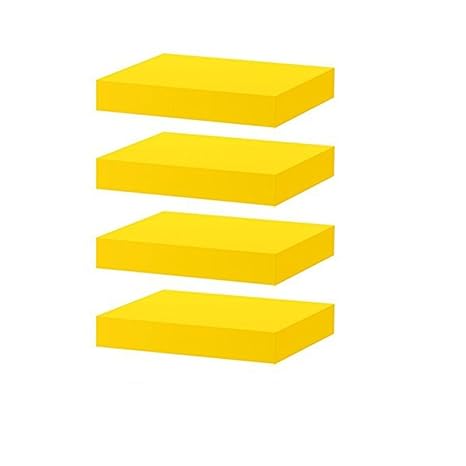 Buy Ikea Floating Wall Lack Shelf 4 Yellow Online At Low Prices