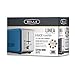 BELLA (14095) Linea Collection 2 Slice Toaster with Extra Wide Slot & Custom Settings, Teal