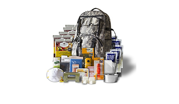 wise five day emergency backpack