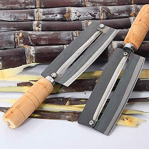 SUPER ZR Sugarcane Peeling Kinves Pineapple Peeling Knife Sugar Cane Peeler Knife Artifact