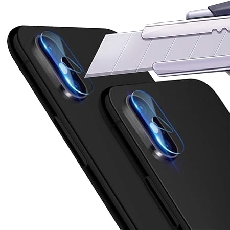 Igemy Zurück Kameralinse Gehärtetem Glas Bildschirm Schutzfolie Fit iPhone XS/XS max