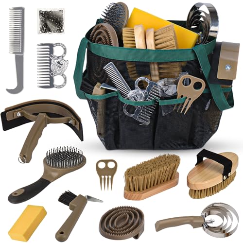 TERPUP 13-Piece Horse Grooming Kit