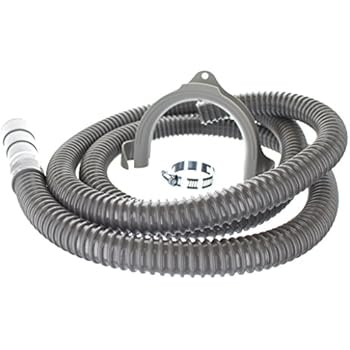 8 ft Heavy Duty Washing Machine Drain Hose | Corrugated Flexible Discharge Design