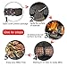 MUXI 4PCS Portable Grilling Charcoal Briquettes, 3 Seconds to Light, Sustainable Burning for 120 Mins, Easy Light Charcoal for Grill, Make BBQ Easy for Everyone, 5.2-Pound/Box