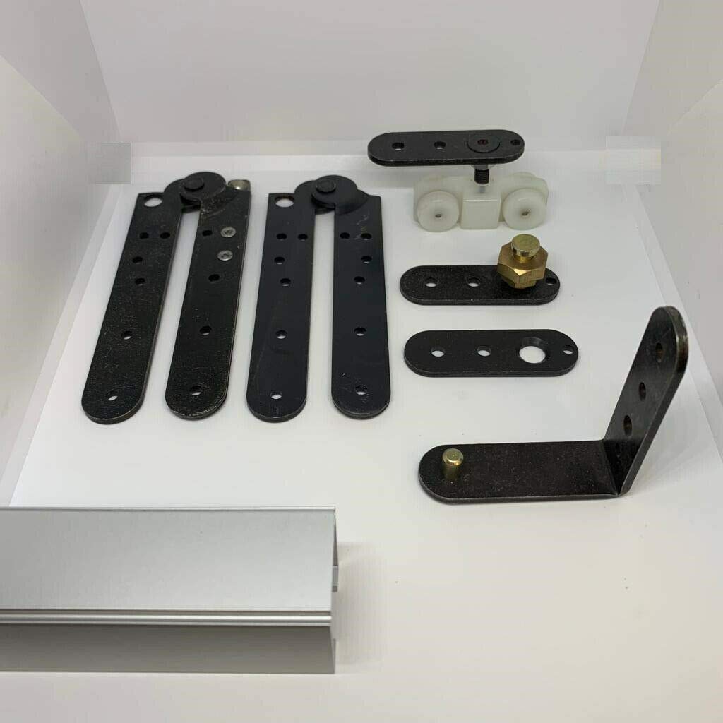 Kit doors book flush TERNO color Silver Sliding Door Kit - PORTE ITALIANE