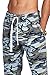 PROGO USA Men's Joggers Sweatpants Basic Fleece Marled Jogger Pant Elastic Waist (Medium, Slade Camouflage)