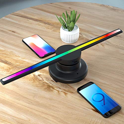 ASINNO Hologram 3D LED Advertising Display Air Fan Holographic Projector (Model 224 16GB) - Thumbnail 5