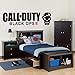 Call of Duty Black Ops 2 - Wall Decal Art Sticker boy's bedroom playroom hall (Color: Black Size: Medium)