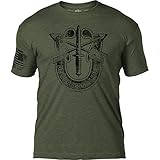 7.62 Design Army Special Forces 'Distressed' Patriotic Men's T Shirt 2X