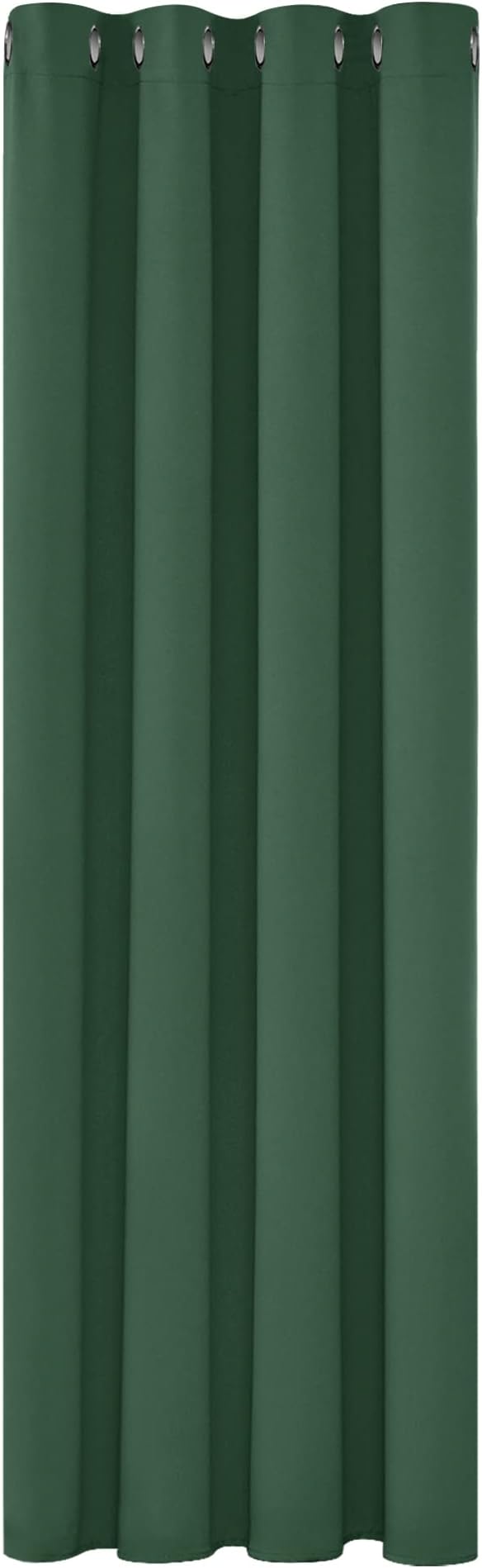 Deconovo Window Treatment Thermal Insulated Curtain 1 Panel Dark Forest 52x63