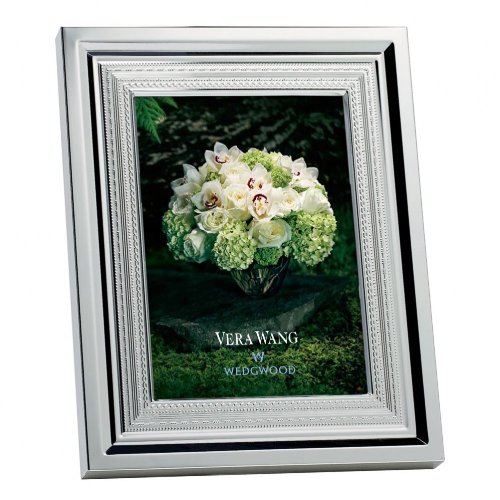 Vera Wang by Wedgwood Silver Plated With Love Nouveau Silver 5 x 7