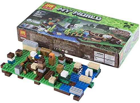 MY WORLD, Changed ideas lego suit 262pcs