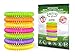 Jento Mosquito Repellent Bracelets, Indoor and Outdoor Pest Control Insect Bug Repeller Safe Wrist Bands, Travel Essentials for Kids, Adults and Pets, Non-Toxic and 100% Natural Deet-Free (15-Pack)