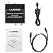 LANGREE DAC Digital Optical Coaxial to Analog Stereo Audio Converter, Digital to Analog Adapter Support 192KHz/24bit with Optical Cable and USB Cable for Xbox PS4 Home Cinema Systems AV Amps Apple TV