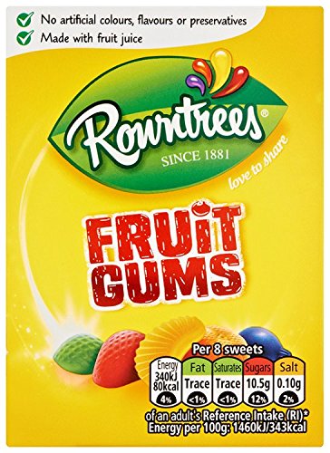 Rowntree's Fruit gums carton 125g (7613032766900)