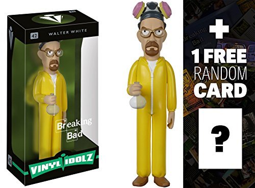 Walter White: Funko Vinyl Idolz x Breaking Bad Vinyl Figure + 1 FREE Official Breaking Bad Trading Card Bundle (070670)