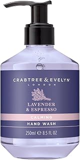 Crabtree & Evelyn Lavender Hand Wash 250ml Gentle Aromatic Woodsy Fragrance view 1