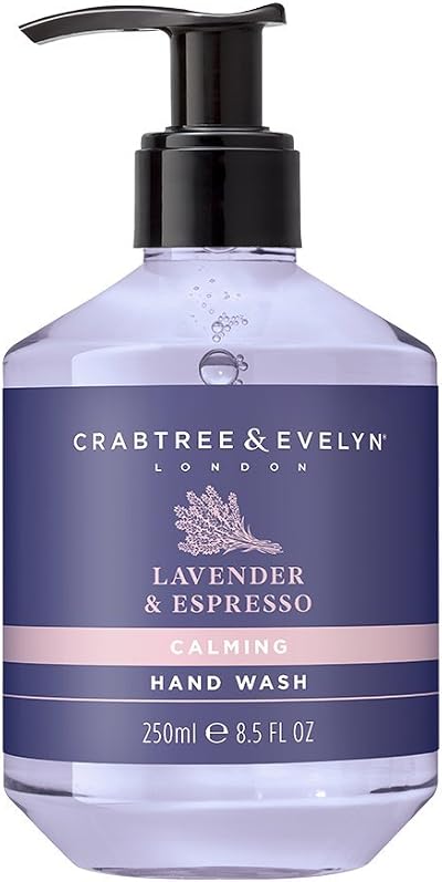Crabtree & Evelyn Lavender Hand Wash 250ml Gentle Aromatic Woodsy Fragrance