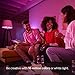 Philips Hue White and Color Ambiance 3rd Generation A19 10W Equivalent Dimmable LED Smart Bulb (Renewed)