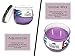 Lullaby Aromatherapy Lavender Scented Frosted Jar Candle with Lid, 7.6 Oz, Burns 48 Hours, 2 Wicks, Relieves Stress and Improves Your Sleep!