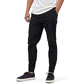 NOMATIC Men's Black Outset Jogger: Water & Stain-Resistant Men's Joggers - Active Pants for Travel & Comfort