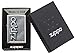Zippo 3D Abstract 1 Lighter (Silver, 5 1/2x3 1/2-Cm)