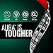 Aura 6pc Auto Interior Lighting LED Strip Kit - Double Row - 16+ Smart-Color, Soundsync, Light Show Patterns, and Remote - Accent Underdash Footwell Floor