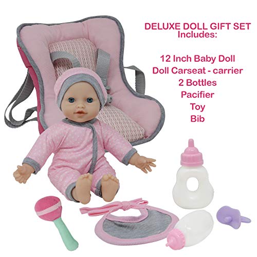 قیمت و خرید Doll Travel PlaySet Baby Doll Car Seat Carrier Backpack