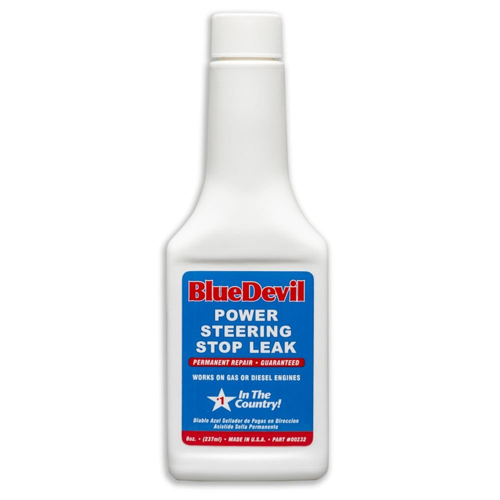 BlueDevil Power Steering Stop Leak 8 Ounce (00232)