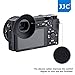 JJC Soft Silicone 360º Rotatable Ergonomic Oval Shape Camera Viewfinder Eyecup Eyepiece for Sony ILCE A6300 A6000 NEX-6 NEX-7 Replace Sony FDA-EP10